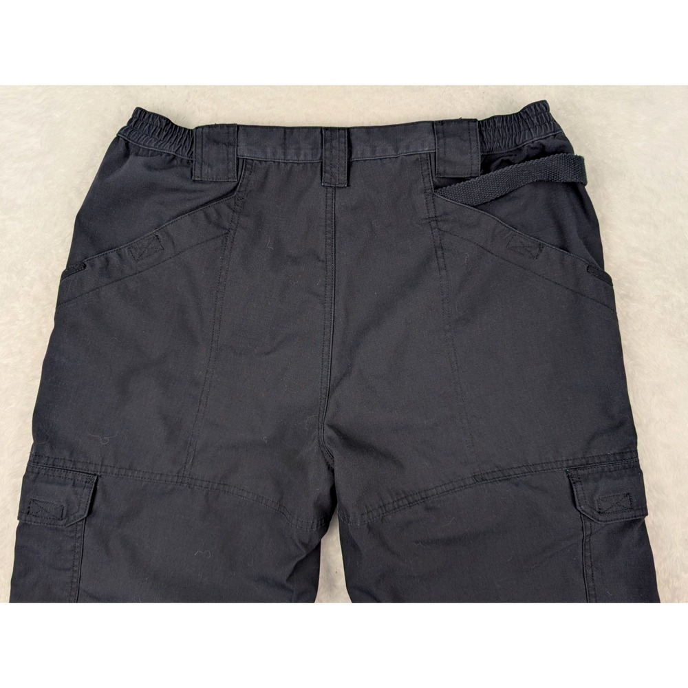 5.11 Tactical Cargo Pants Men's 38x36 Navy Blue Ripstop Utility Trousers 74273 - Picture 12 of 14